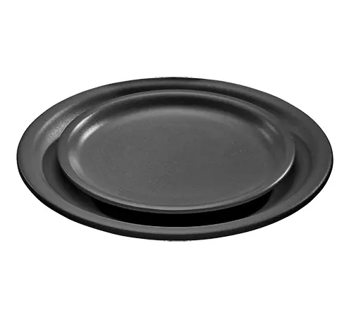 Bord met Keramische Toplaag - Vuurbestendig - Ø250x(H)35mm Hoge Kwaliteit