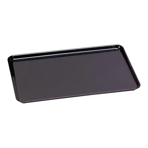 Meest Verkocht Dienblad - Melamine - Zwart - 2(h)x19x15cm