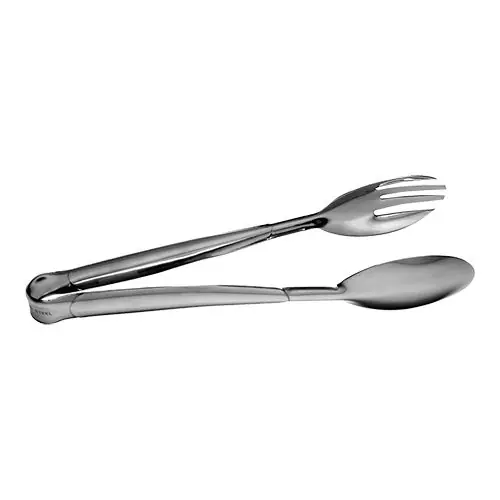 Servierzange | Edelstahl | Gabel/Löffel | 27cm Flitsaanbieding