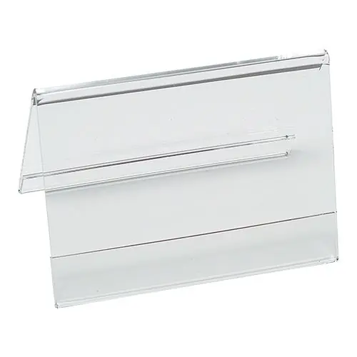 Weekendaanbieding Speisekartenhalter | Plexiglas | durchsichtig