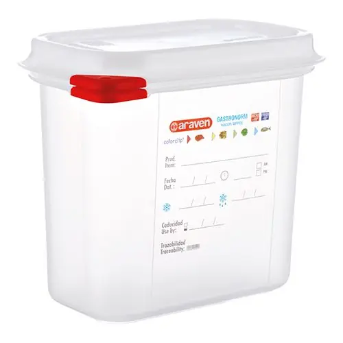 Lebensmittelbehälter | Polypropylen | Transparent | 1/9GN | Erhältlich in 3 Tiefen Goedkoop
