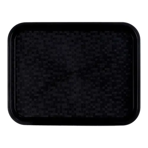 Dagaanbieding Serviertablett | Polypropylen | Schwarz | 34,5x26,5cm