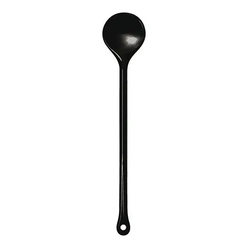 Kochlöffel | Melamin | Rund | Schwarz | 31cm Meest Verkocht
