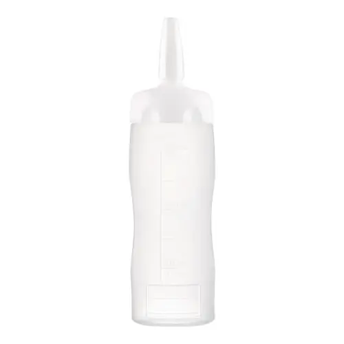 Must-Have Knijpfles met klep - kunststof - Wit - 35cl