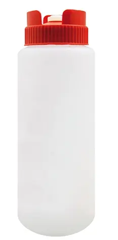 Nieuw Doseerfles Rood - Non-Drip Dosering - 72cl - Ø70x(H)230mm