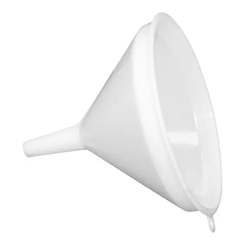 trechter - kunststof - Wit - Ø18cm Superprijs