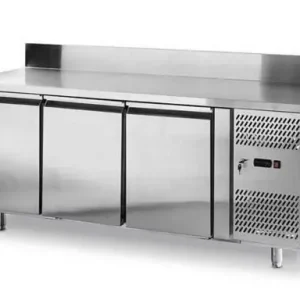 Voordeelprijs Koelwerkbank met Spatrand - 3 Deurs - Machine Rechts - 1795x700x(h)850mm