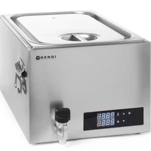 Snelle Levering Sous-Vide Bain-Marie 20 liter - 600W - RVS - 600x330x(H)300 mm
