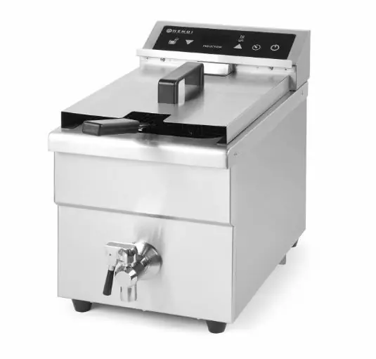 Koop Vandaag Inductie Friteuse Hendi 215012 Budget - 8 Liter - 3,5 kW