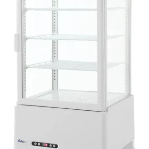 Opzetkoelvitrine 68 Liter Geventileerd 452x406x891(h)mm wit Gereduceerde Prijs