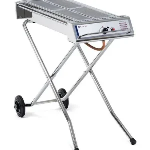 Hendi Gasbarbecue Xenon Pro - 1120x410x(h)900mm - Ideale BBQ voor SATE! Lage Prijs