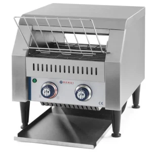 Doorloop broodrooster - XXL 150 sneetjes per uur - RVS - 41,8x36,8x(H)38,7 cm - 2240W Koop Vandaag