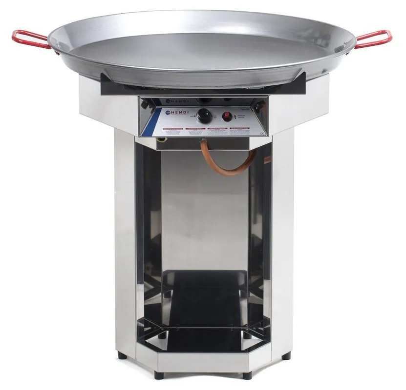 Hendi Fiesta Barbecue Gas - Gasgrill XXL BBQ - 800mm Diameter Pan - Propaangas - PROFESSIONEEL Nu Kopen