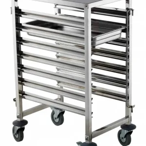 Regaalwagen voor 7x Gastronormbakken 1/1 550(b)x380(d)x925(h)mm Bestseller