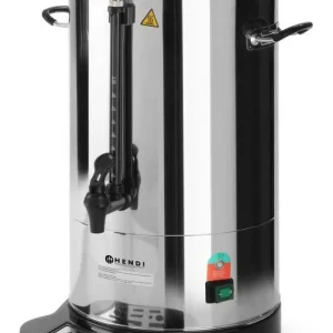 Percolator Dubbelwandig RVS - Met Kopjesstandaard - Ø288x(H)530mm - 78 Kopjes - 10 Liter Populair