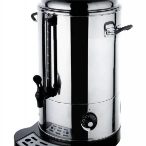 Actieprijs Dubbelwandige RVS Heetwaterdispenser / Gluhweinketel - Ø288mm -18 Liter
