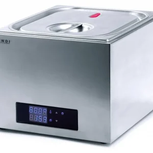 Sous Vide Systeem GN 2/3 - 13 Liter - 400W - 353x335x(H)290mm Op = Op