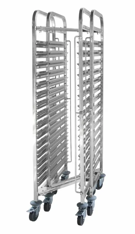 Regaalwagen Compacte Opslag 15x GN1/1 1700(h)mm 550(b)x380(d)x1700(h)mm Snelle Levering