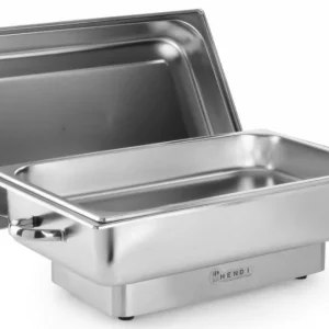 Chafing Dish Elektrisch - Pollina - 1/1 GN - Traploos - 615x355x(H)284mm Flitsaanbieding
