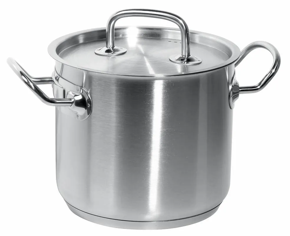 Kookpan / Soeppan RVS Hoog Model - 2,8 Liter - KEUZE UIT 5 MATEN Op = Op