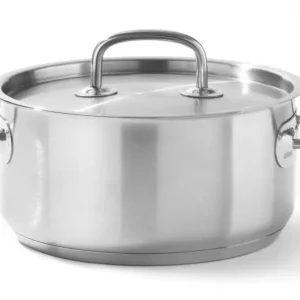 Laatste Versie Kookpan / Soeppan RVS Laag Model - 1,5 Liter - KEUZE UIT 5 MATEN