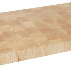 Fabrieksprijs Snijplank GN 1/2 45 mm - Rubberwood - 265x325x(h)45 mm