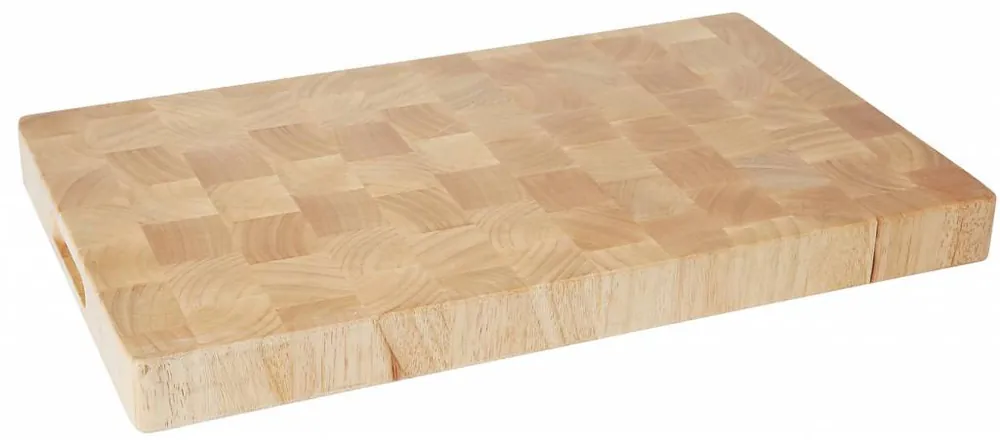 Fabrieksprijs Snijplank GN 1/2 45 mm - Rubberwood - 265x325x(h)45 mm
