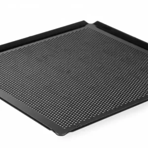 Actieprijs Tray Aluminium - GN 2/3 - Teflon anti-aanbaklaag - 354x325x(H)10mm