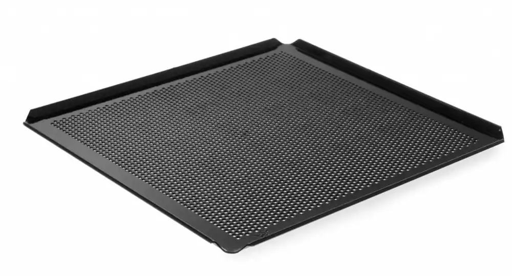 Actieprijs Tray Aluminium - GN 2/3 - Teflon anti-aanbaklaag - 354x325x(H)10mm