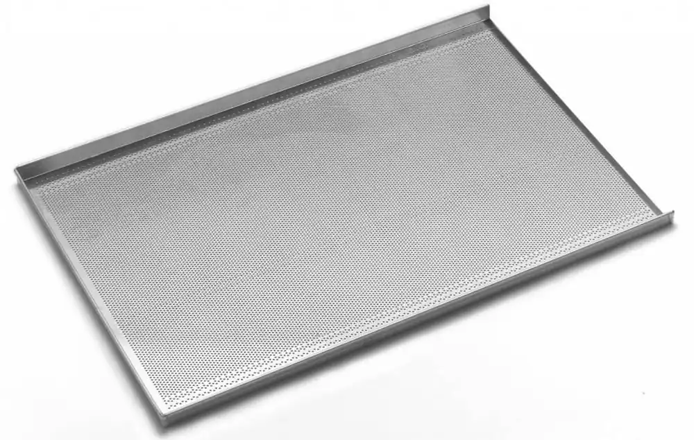 Tray Aluminium - 600x400mm - Geperforeerd Laatste Kans