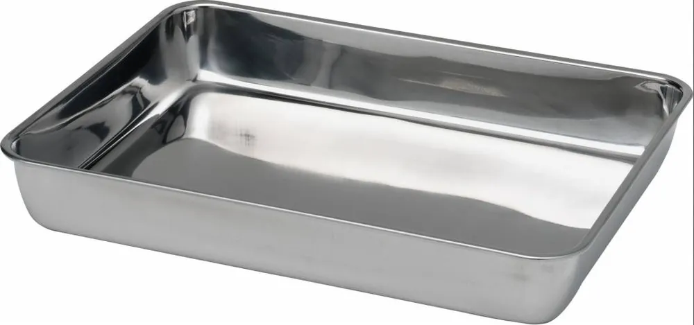 Rechtstreeks Van De Fabrikant Vleesbak RVS - 260x200x(H)48mm