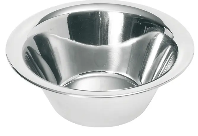 Beperkte Voorraad Keukenschaal RVS - 6 Liter - Ø345x(H)118mm