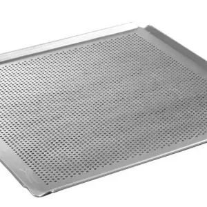 Rechtstreeks Van De Fabrikant Tray Aluminium - GN 2/3 - Geperforeerd - 344x325x(H)10mm