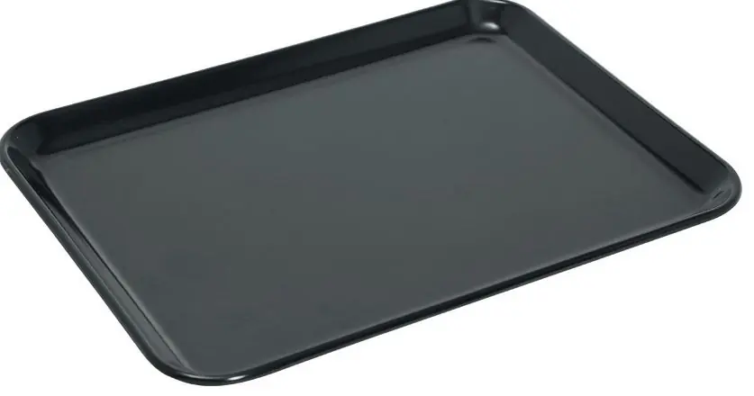 Vitrineplateau - Zwart Melamine - 300x150x(H)17mm Superprijs