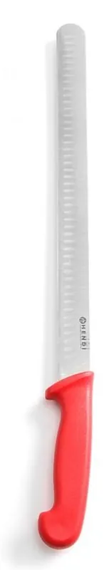 Gecertificeerd Ham- Shoarmames 350 mm - rood PP heft