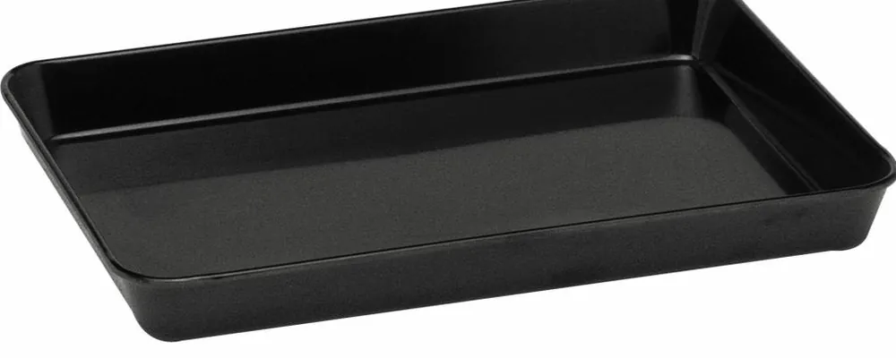 Vleesbak - Zwart Melamine - 290x160x(H)35mm Meest Verkocht