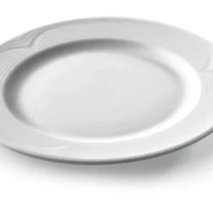 Op = Op Bord plat - 320x25 mm Saturn - Wit - Porselein