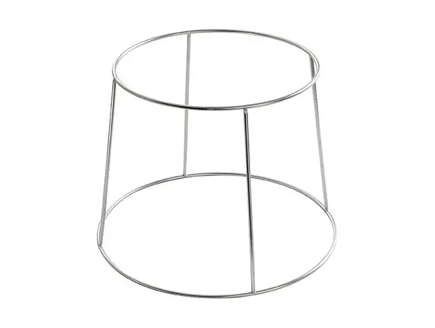 Zeevruchtenplateaustandaard - RVS - Ø250-200x(H)190mm Betaalbaar