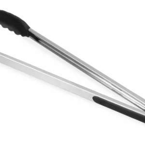Serveertang Softgrip - met Hittebestenidige Siliconen Bek - (L)400mm Hoge Kwaliteit