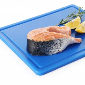 Express Levering Snijplanken HACCP 265x325x12mm GN 1/2 met Sapgeul blauw