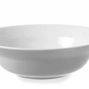 Premium Saladeschaal - 250x70 mm - Karizma - Wit - Porselein