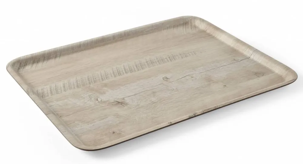Dienblad Melamine - Hout Bedrukking - Beschikbaar in 6 Varianten Uitverkoop