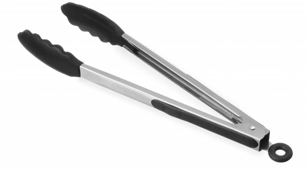 Serveertang Softgrip - met Hittebestendige Siliconen Bek- (L)300mm Favoriet