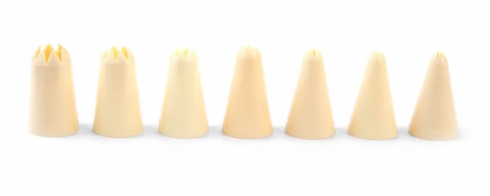 Spuitmondjes - Set 7 - Nylon Kartel - Ø8,10,12,14,16,18,20mm Exclusieve Aanbieding