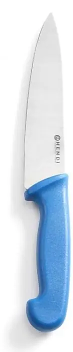 Bestel Nu Koksmes 180 mm - blauw PP heft