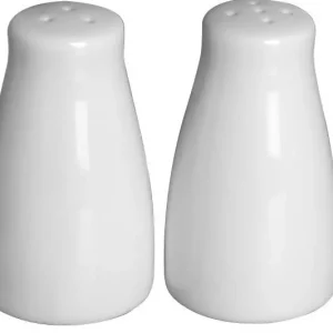 PeperZoutstrooier Set - Wit Porselein - Ø42x(H)80mm Goedkoop