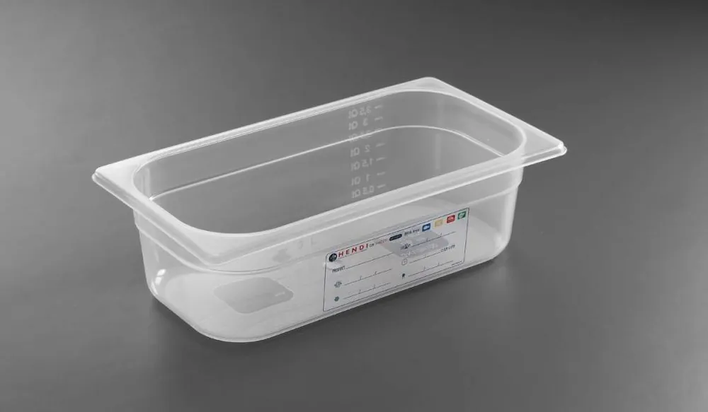 Must-Have Voorraaddoos plastic PP GN 1/3 150 mm