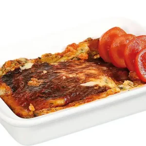 Direct Verzonden Tapasschaal / Ovenschaal Rechthoek - Met grepen - 120x190x50 mm - Wit - Porselein