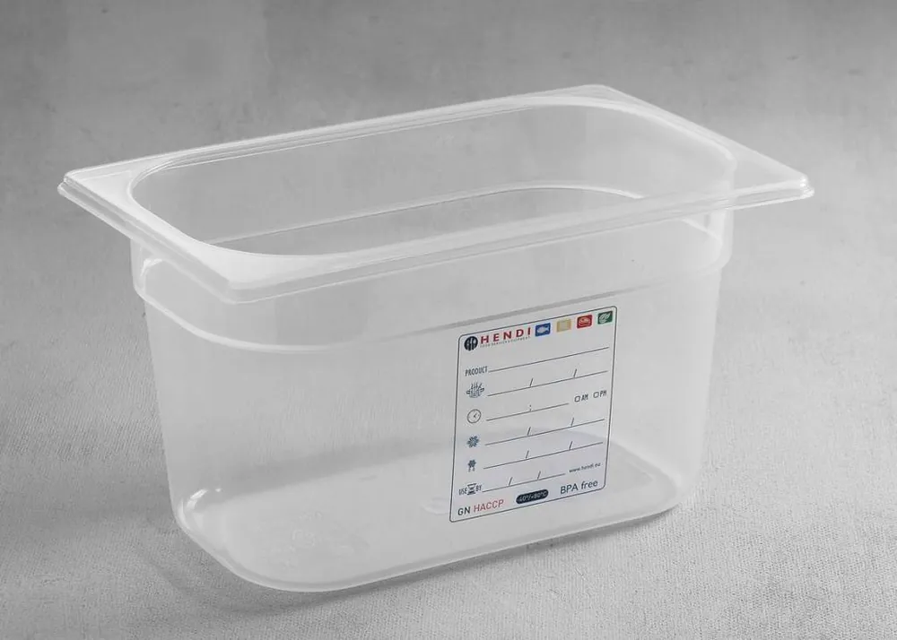 Voorraaddoos plastic PP GN 1/4 200 mm Beperkt Aanbod