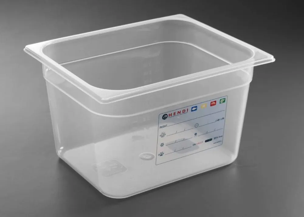 Voorraaddoos plastic PP GN 1/2 100 mm Exclusieve Aanbieding